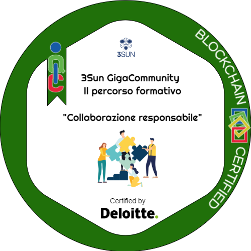 Badge "Collaborazione responsabile"